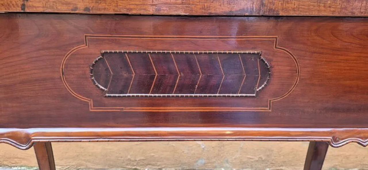 Louis XV inlaid game table, 18th century 14