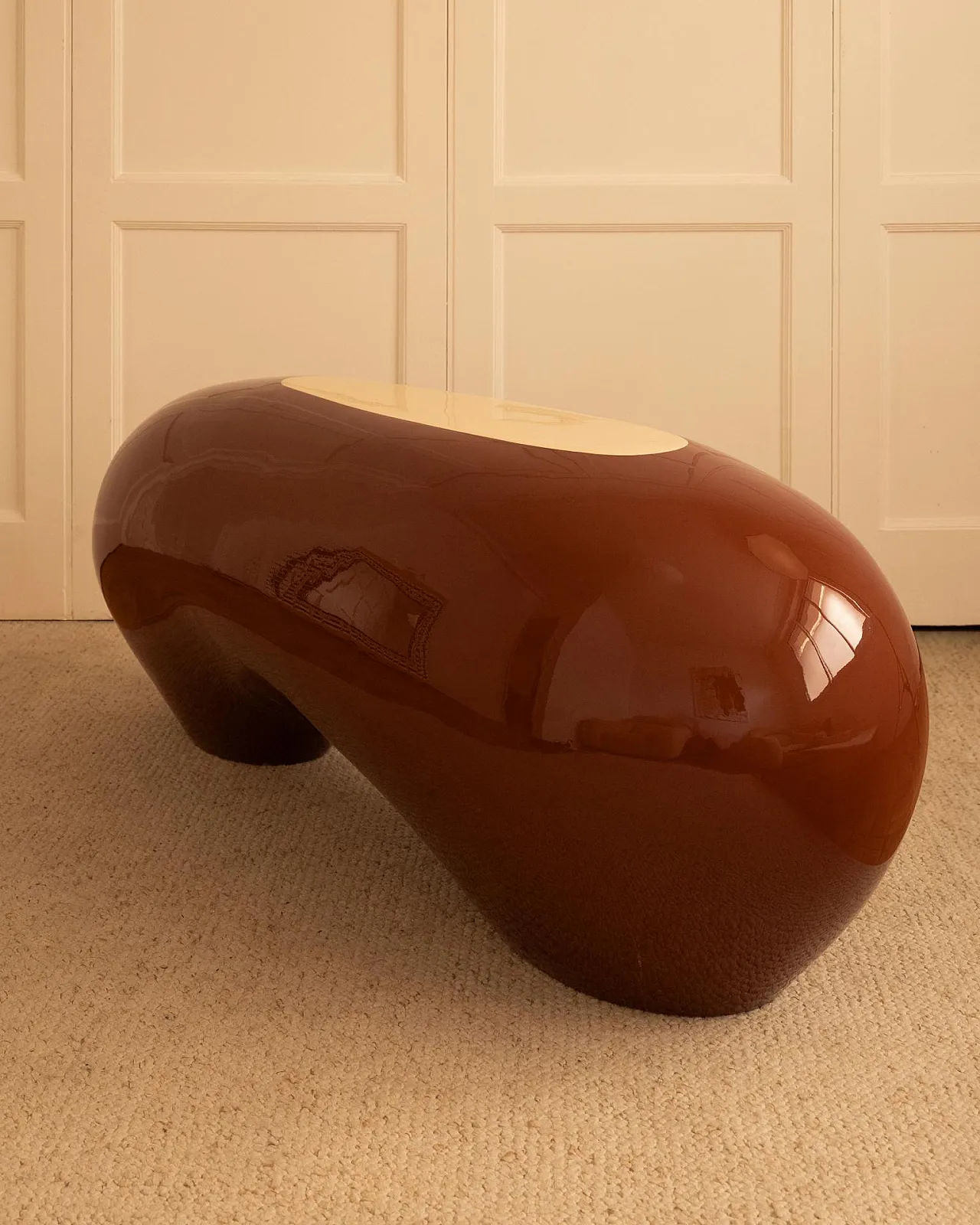 Lacquered bench, 1970s 2