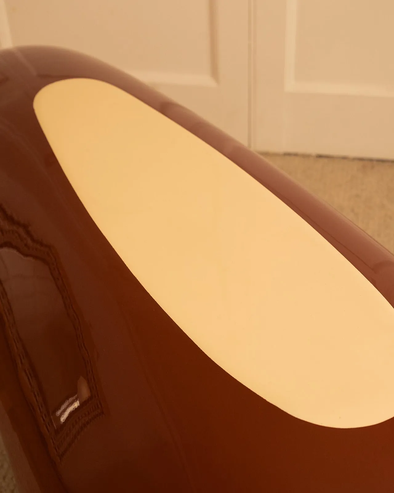 Lacquered bench, 1970s 3