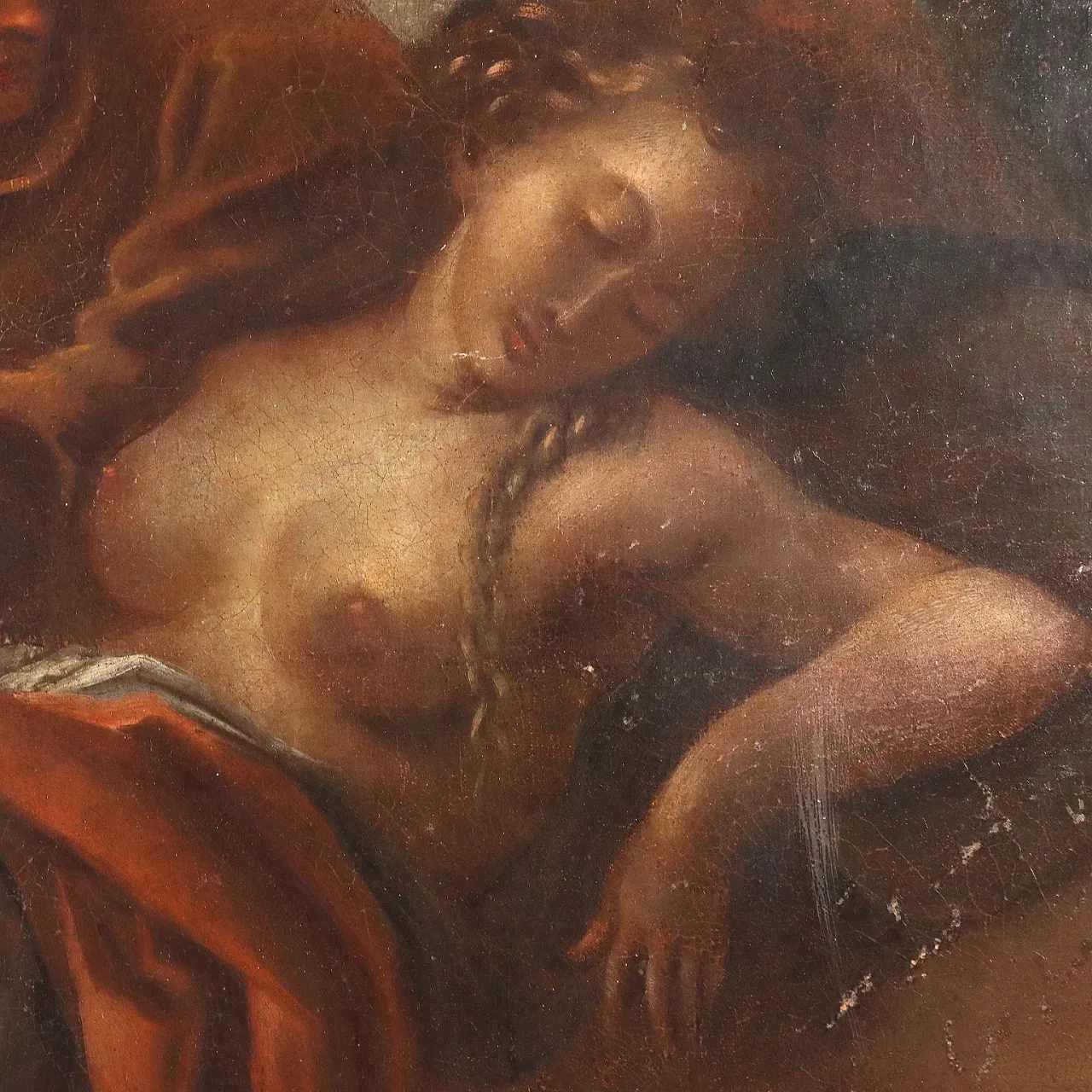 Cephalus and Procris painting, 19th century 5