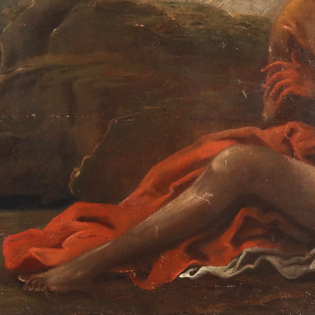 Cephalus and Procris painting, 19th century 6