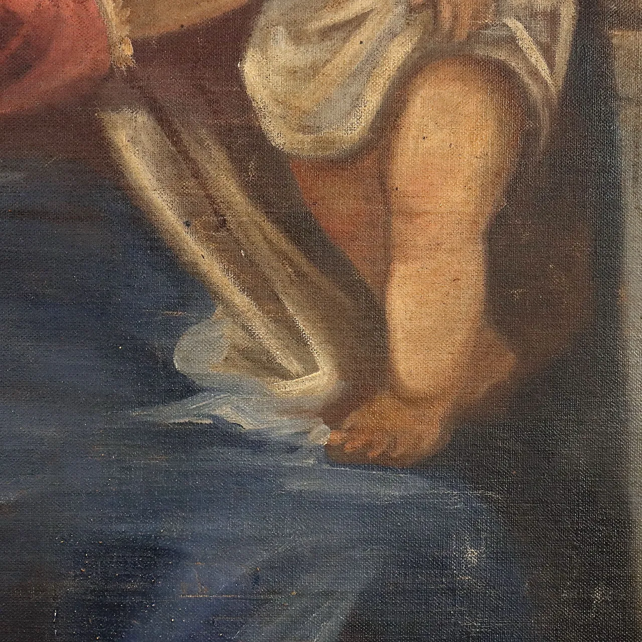 Madonna with Child, oil on canvas, 19th century 6
