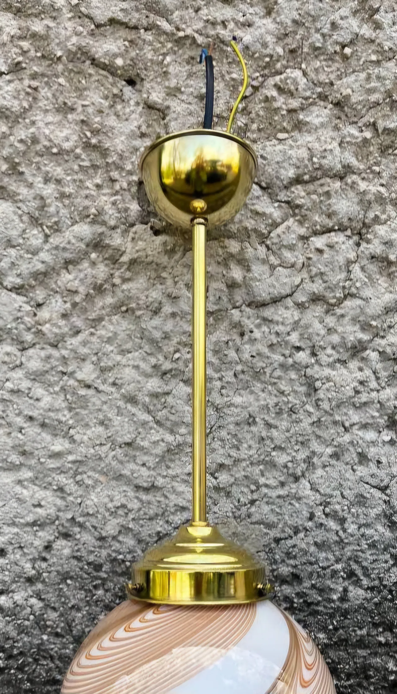 Pair of Murano Glass Ceiling Light by Dino Martens, Mid 20th Century 7