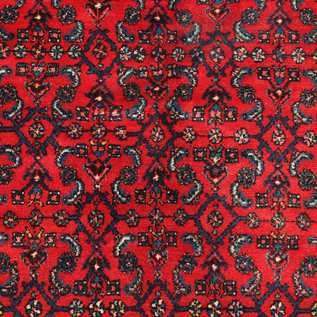 Hosseinabad rug in cotton and wool, 20th century 4