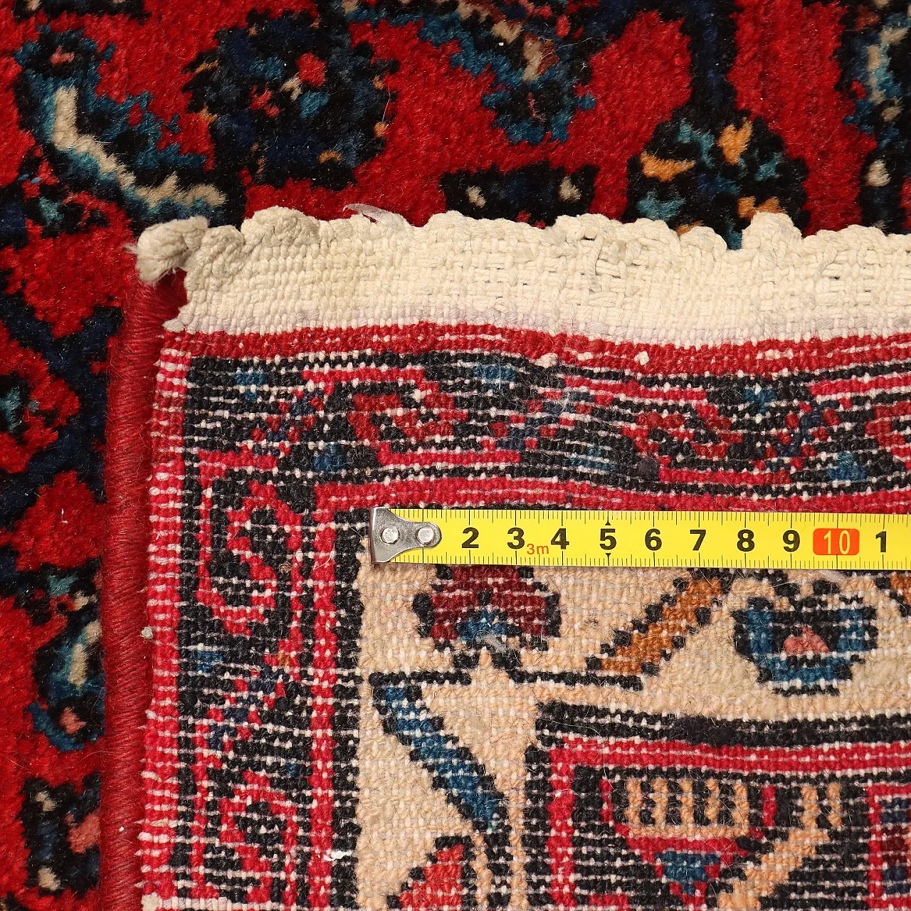 Hosseinabad rug in cotton and wool, 20th century 7