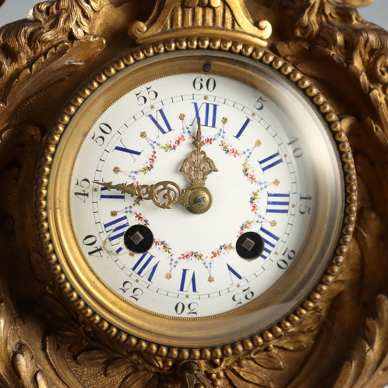 Eclectic style mantel clock, 19th century 5