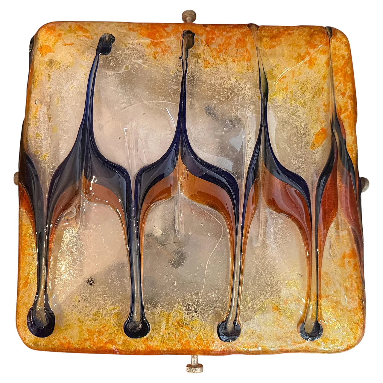 Mid-Century Modern ceiling light By Nason for Mazzega, 1960s 1