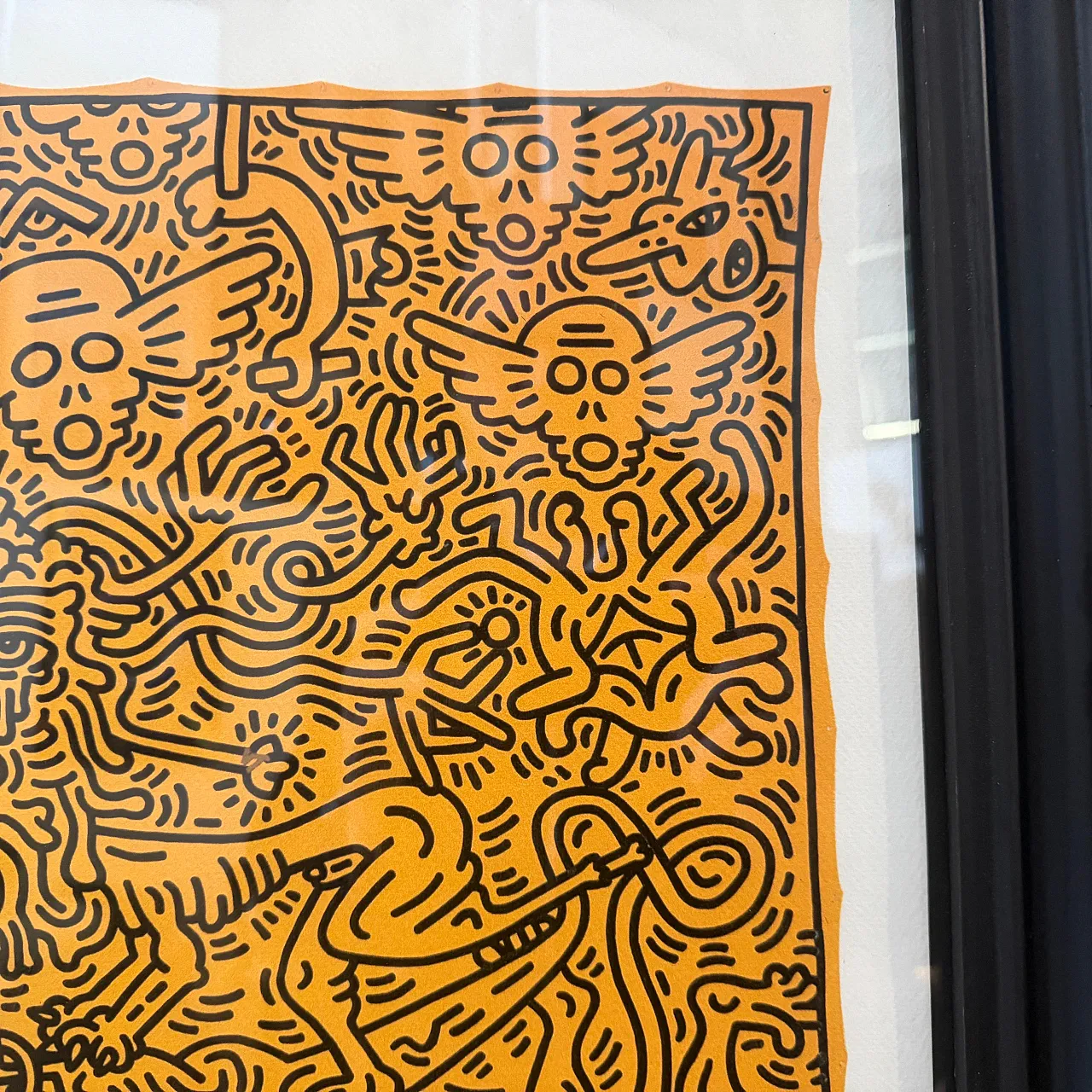 Keith Haring Pop art 63/150 Litografia Senza Titolo, anni 2000 3