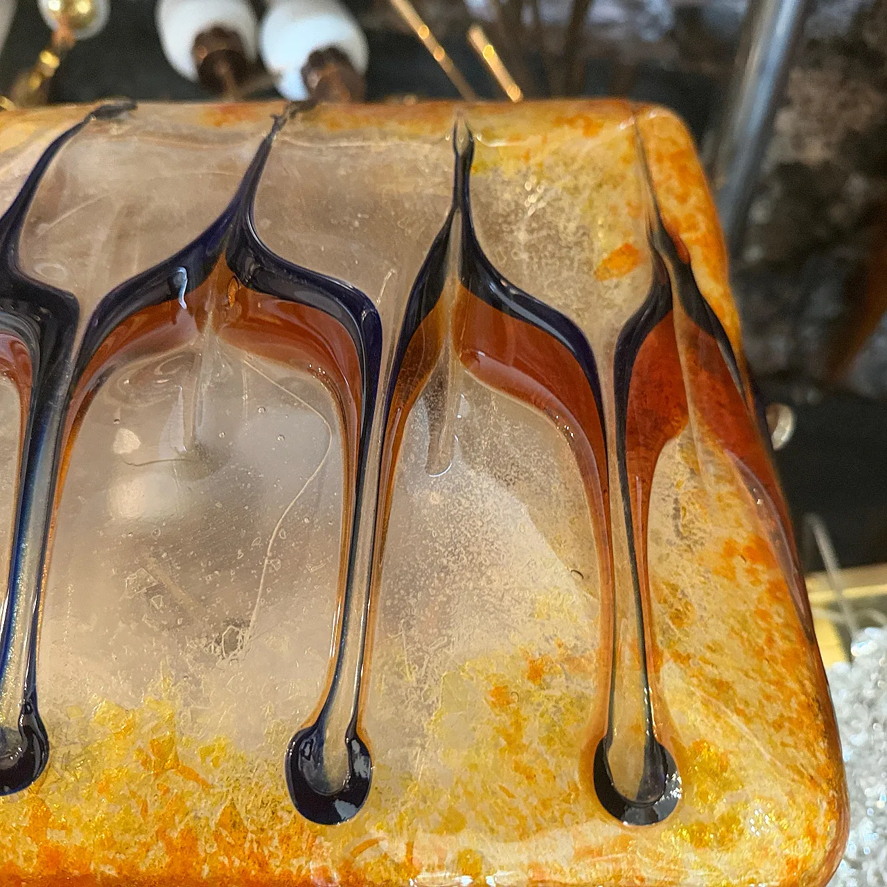 Mid-Century Modern ceiling light By Nason for Mazzega, 1960s 9