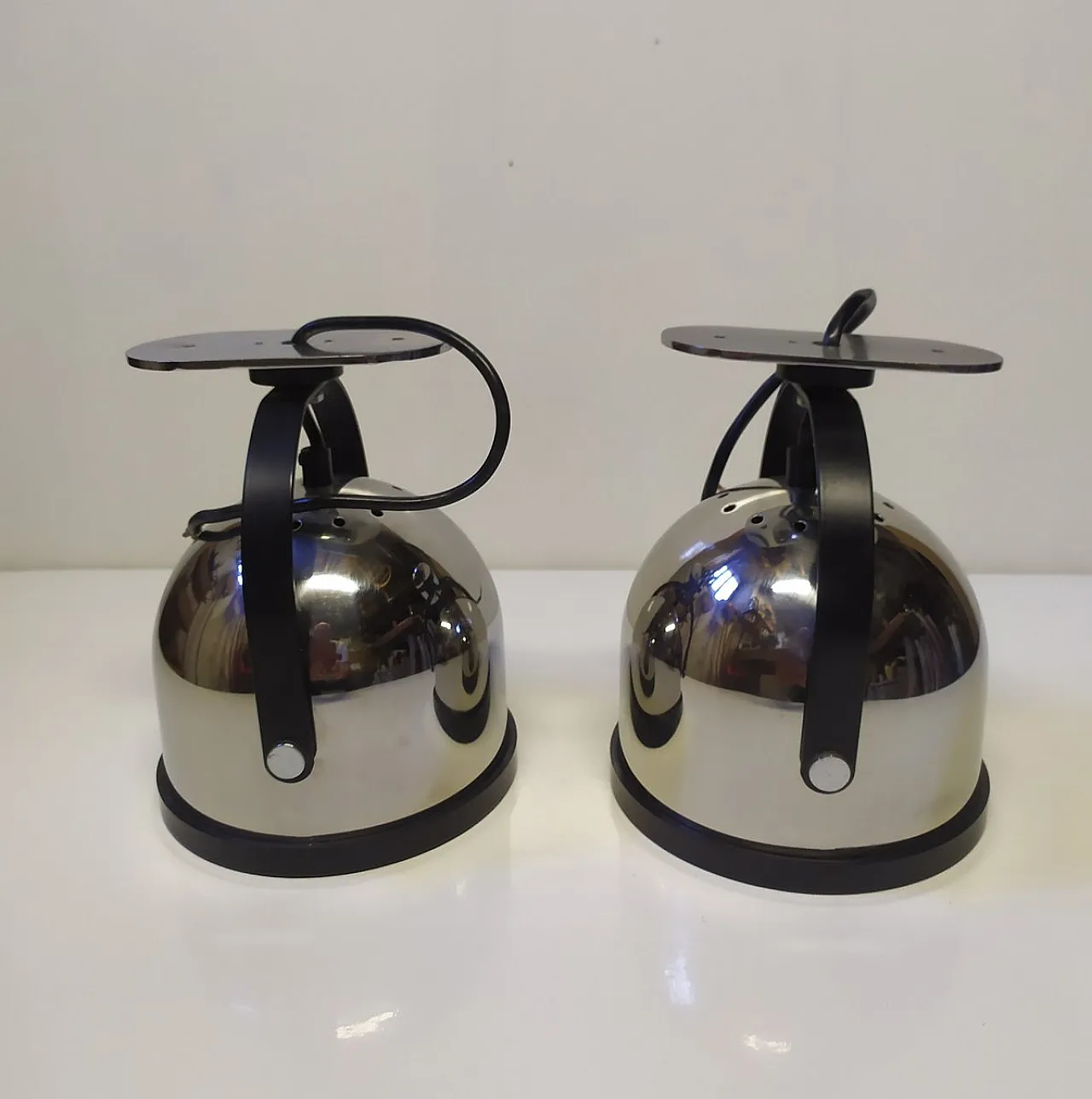 4 Wall lights by Gae Aulenti for Stilnovo, 1970s 8