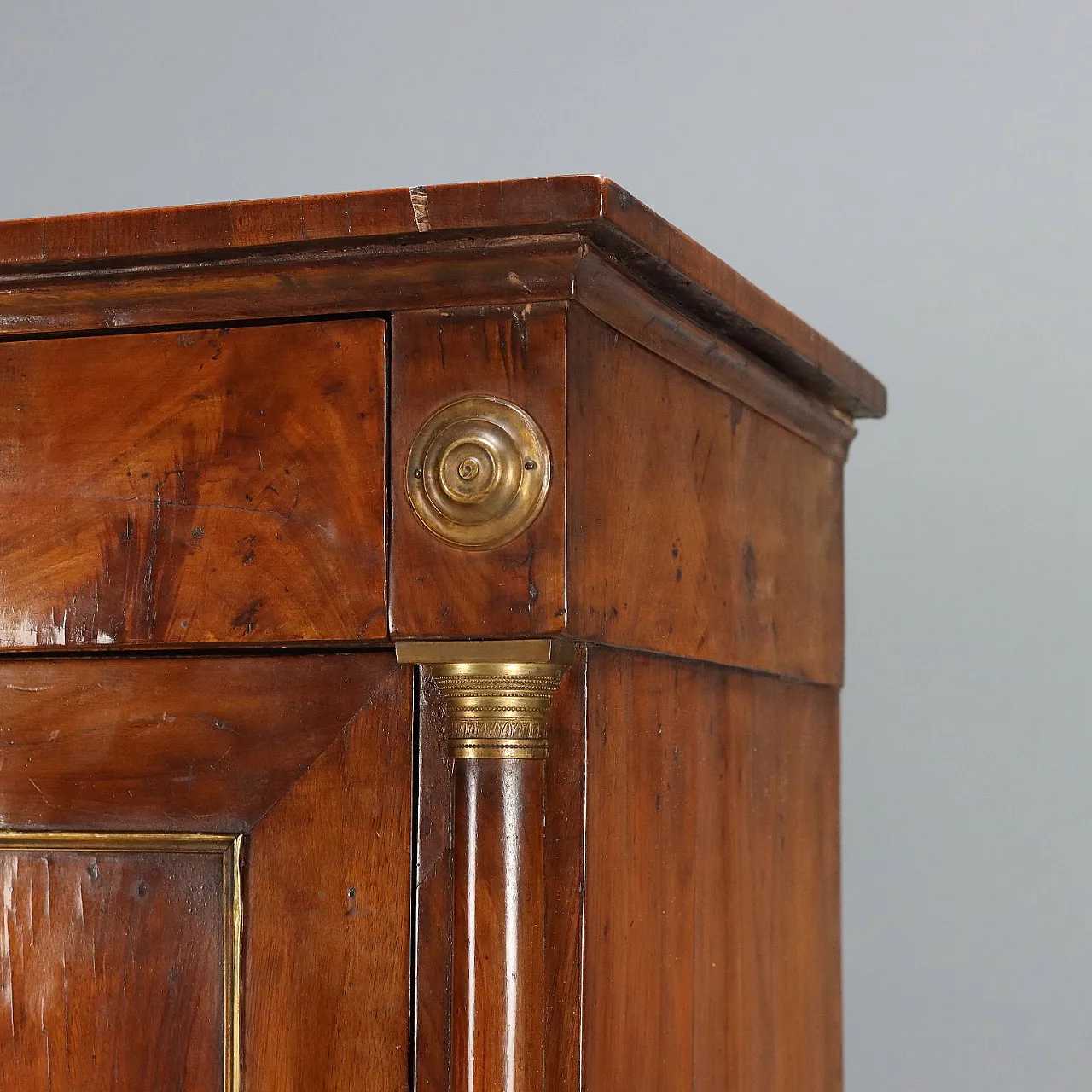 Empire secretaire in walnut, 19th century 7