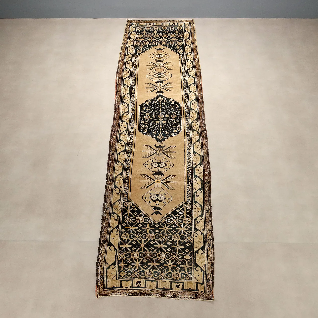 Malayer rug in wool and cotton, 20th century 3
