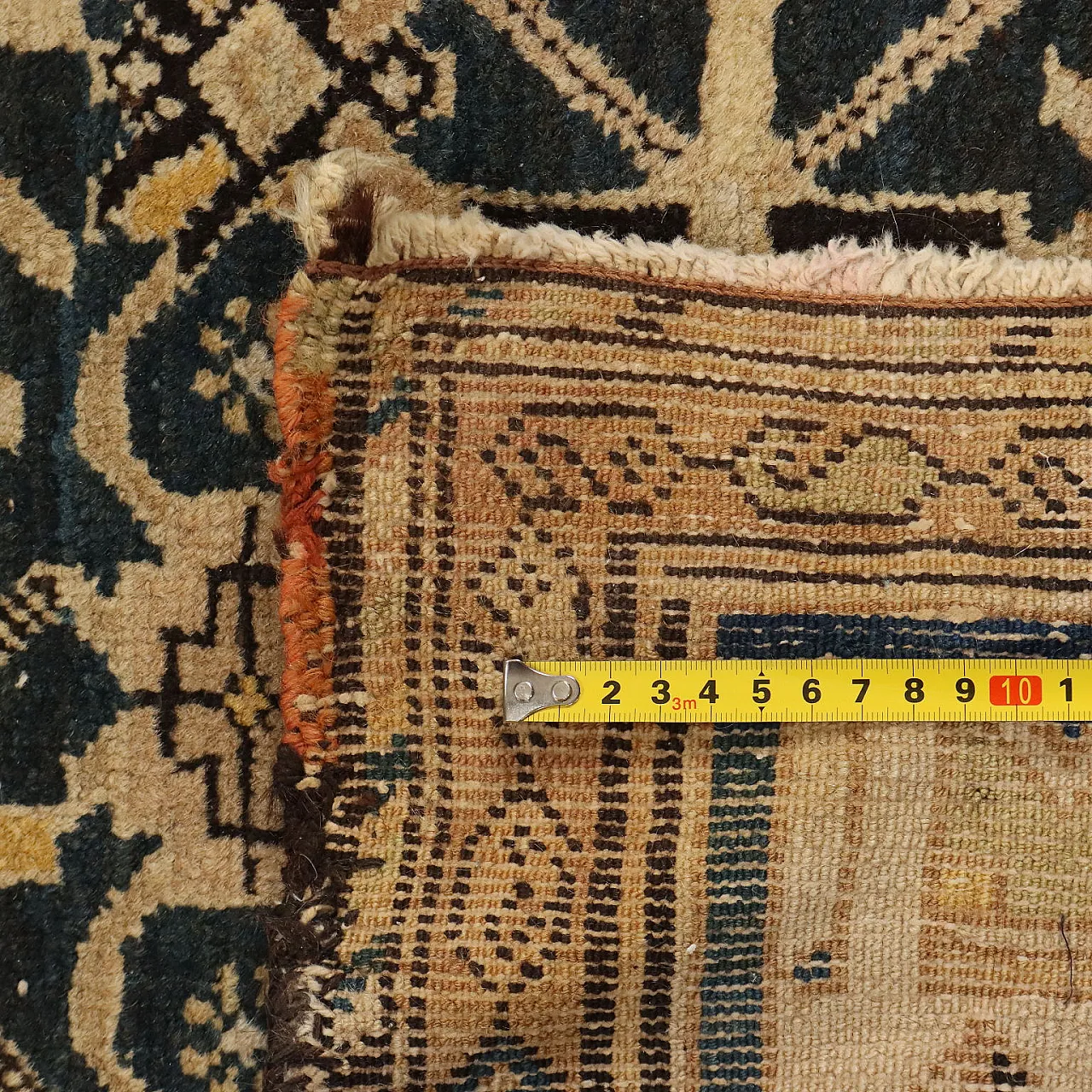 Malayer rug in wool and cotton, 20th century 8