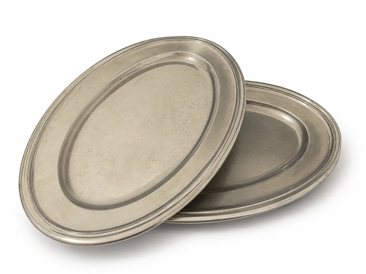 Pair of Broggi Milano trays from the first half of the 20th century 2