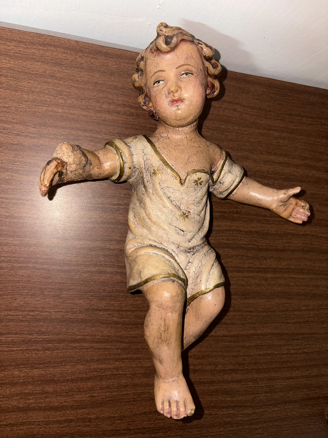 Bambinello terracotta, metà '900 1