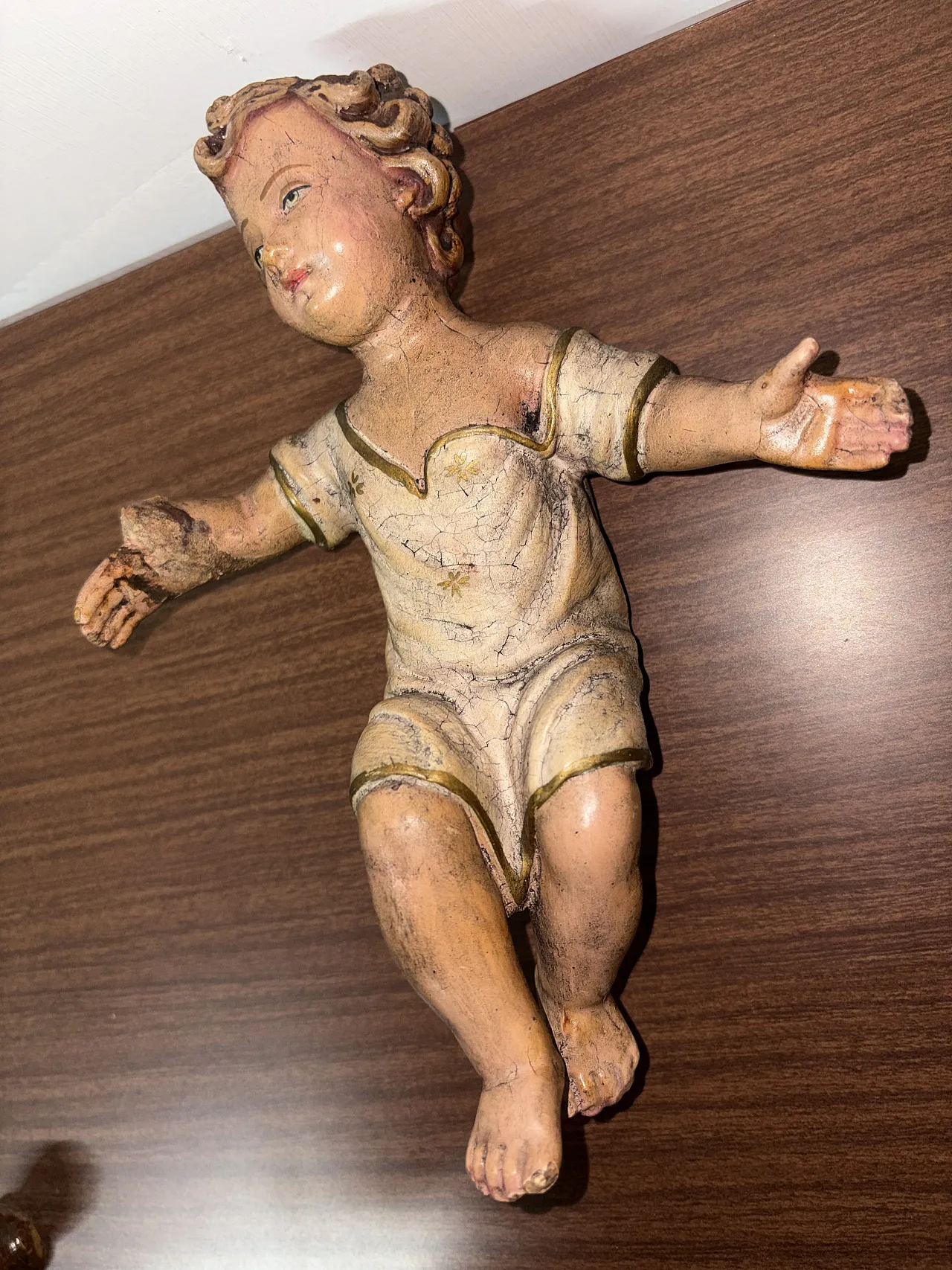 Bambinello terracotta, metà '900 2