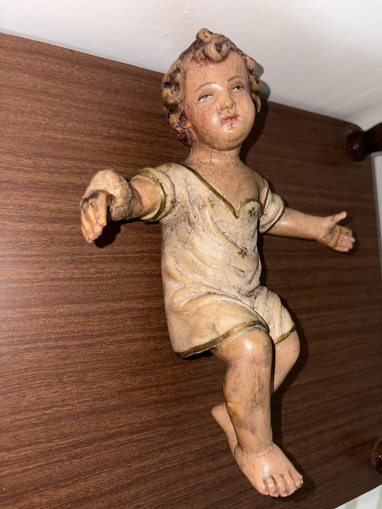 Bambinello terracotta, metà '900 3