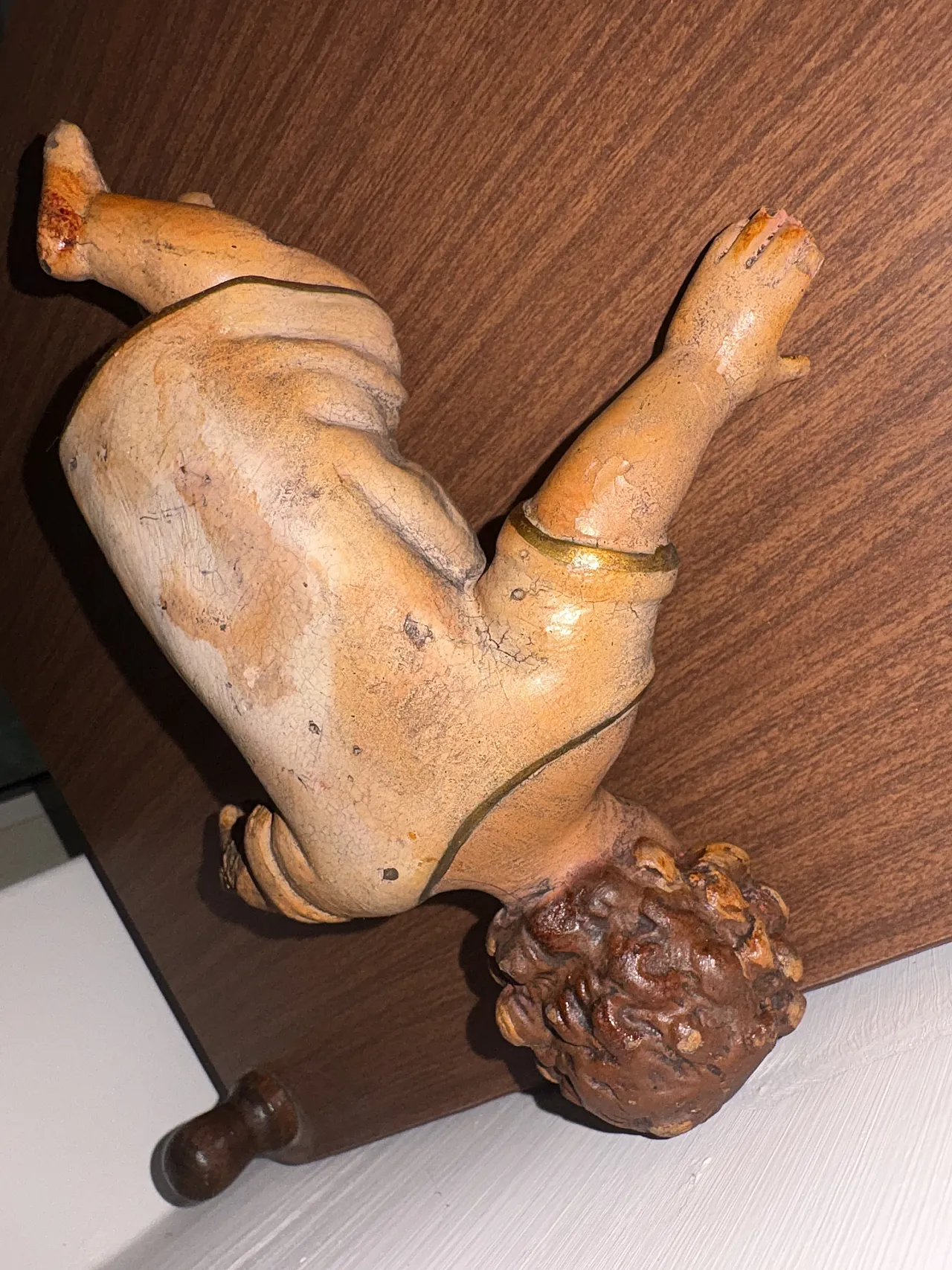 Bambinello terracotta, metà '900 8