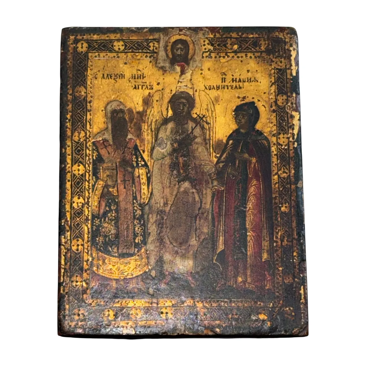 Icona russa dell'angelo custode, '700 1