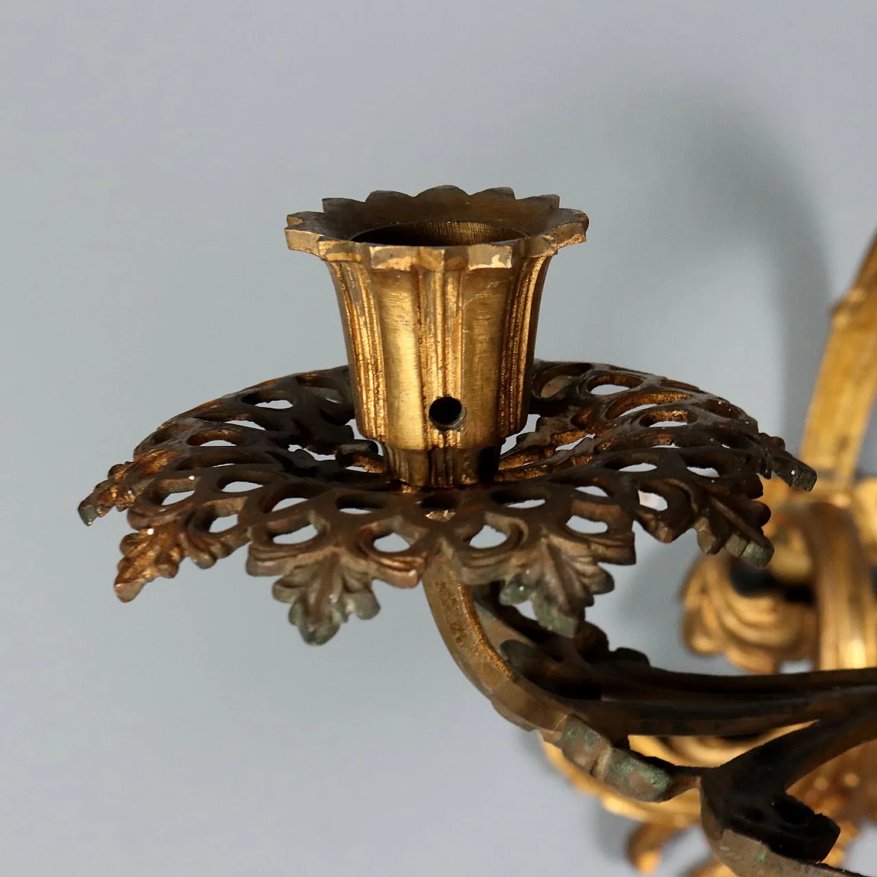 Pair of Baroque style appliques, 20th century 4