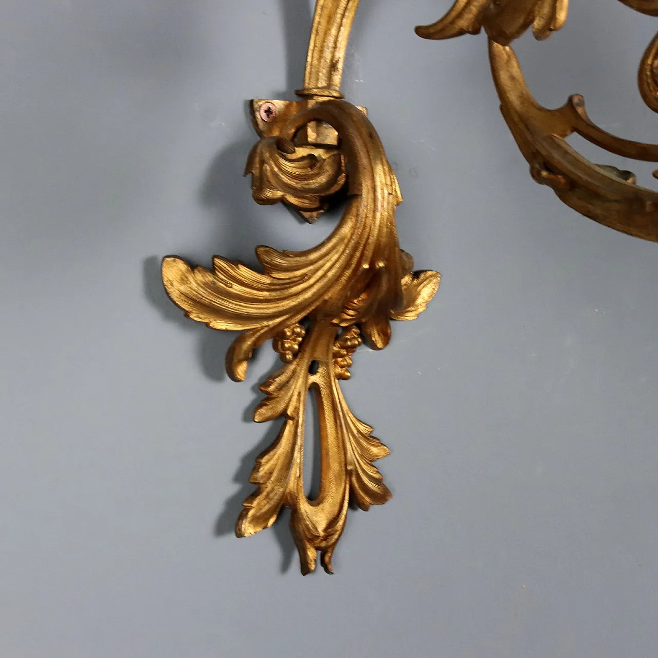 Pair of Baroque style appliques, 20th century 5