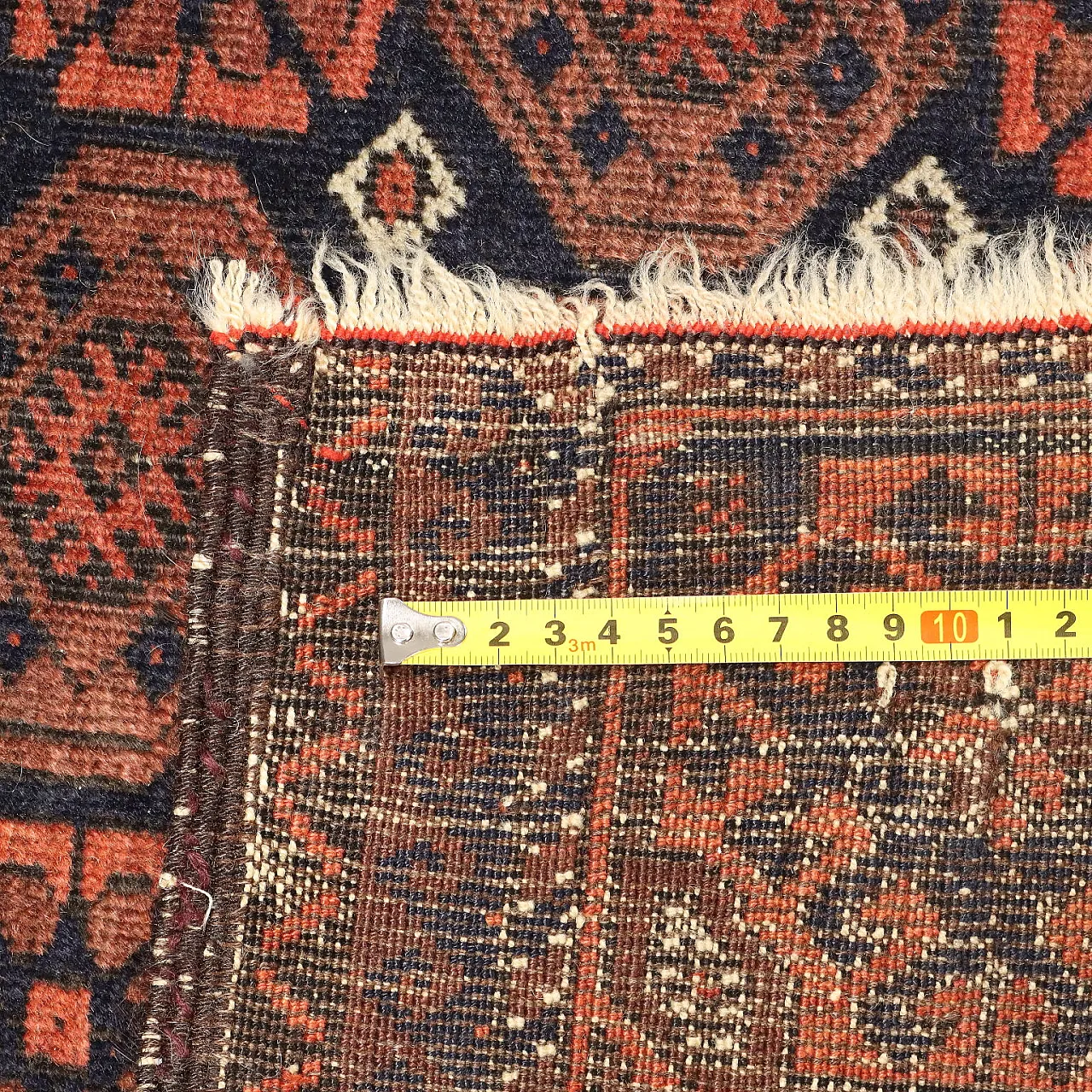 Baluchi rug in cotton and wool, 20th century 7