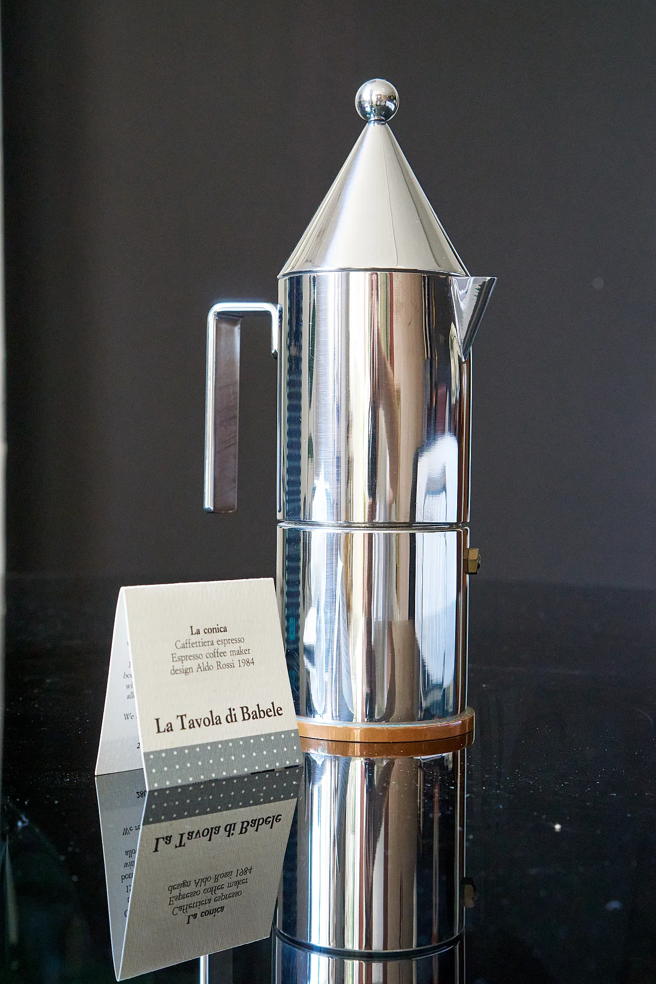 Caffettiera La Conica di Aldo Rossi per Alessi Prima serie 90002/3 3