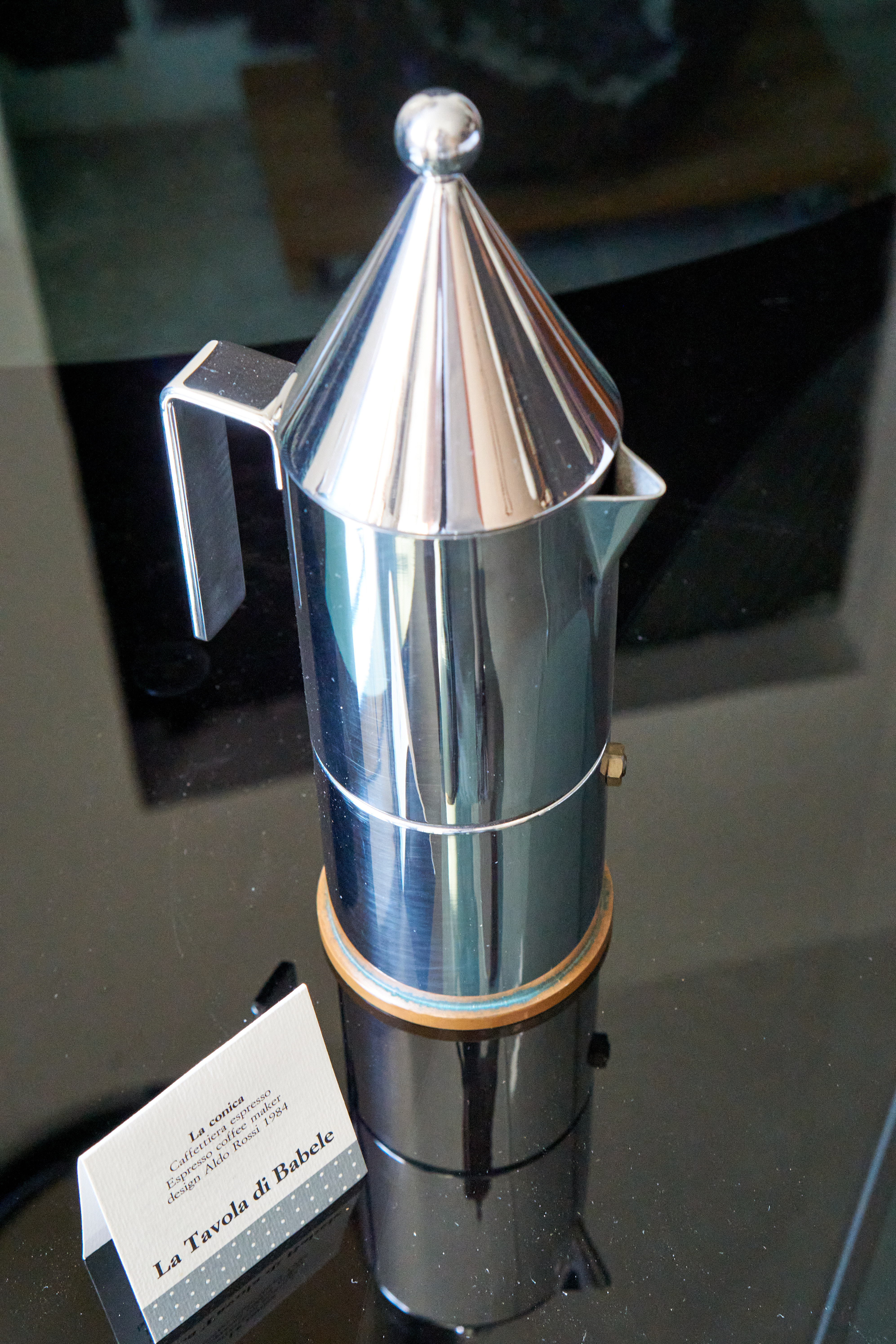 La Conica coffee maker by Aldo Rossi for Alessi - First series
