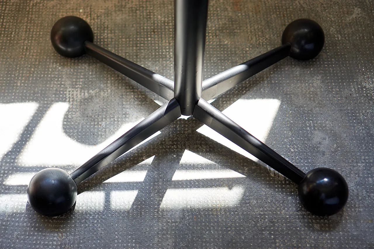 Coffee table with wheels by Allegri Parma, 70s 5
