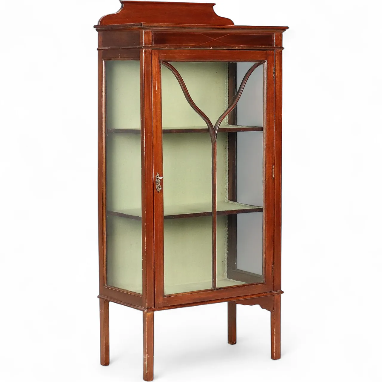 Liberty showcase in mahogany, 20th century 11