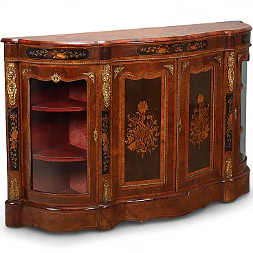 Inlaid English servant, 19th century