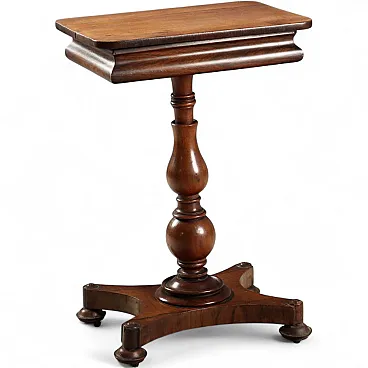 Center table in Indian rosewood, 19th century