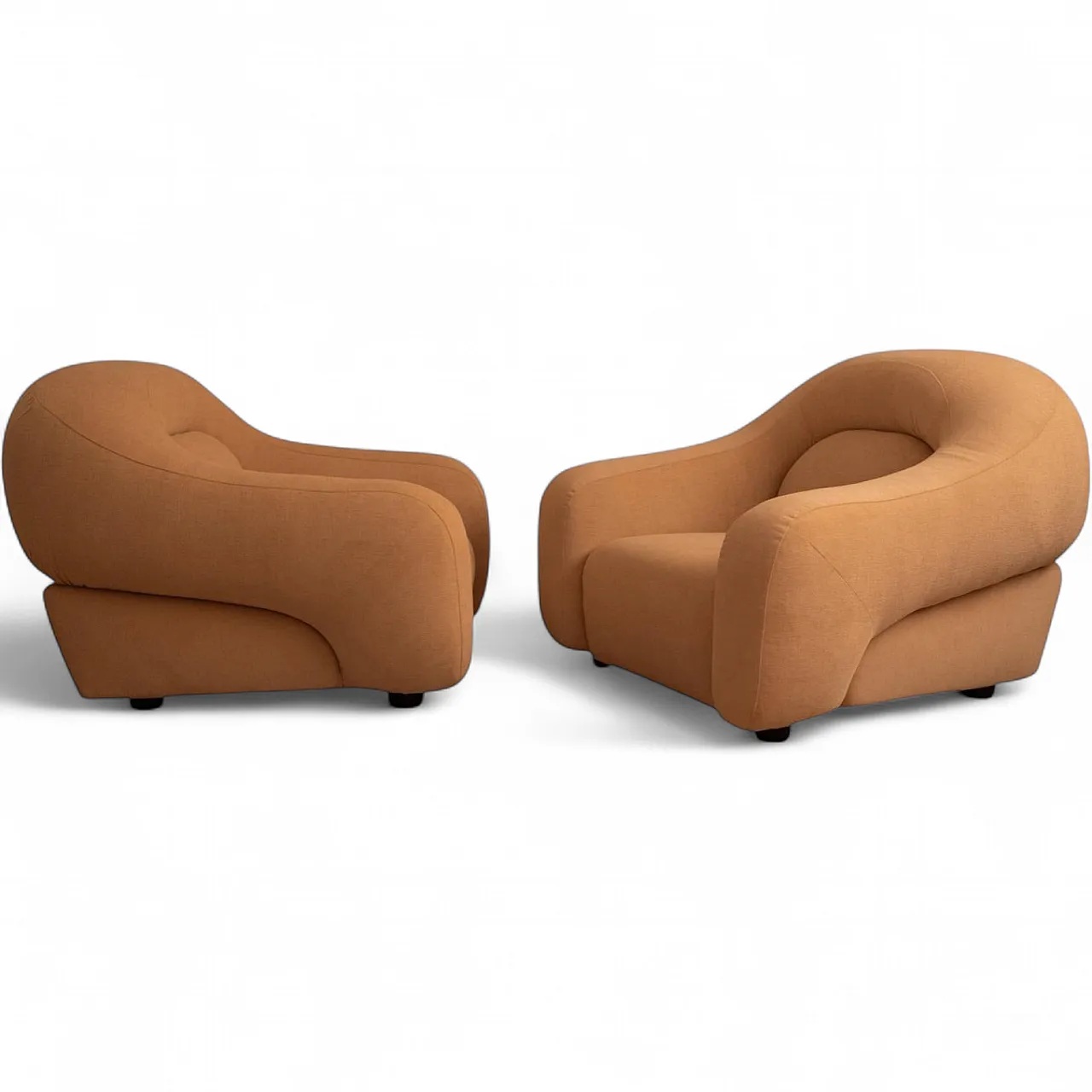 Coppia di poltrone Capriccio, anni '70 10