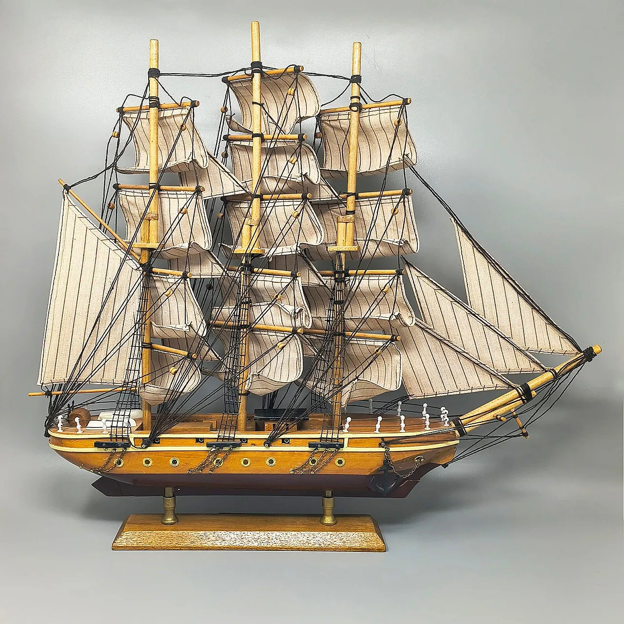 Cliper model ship, 1970s 2