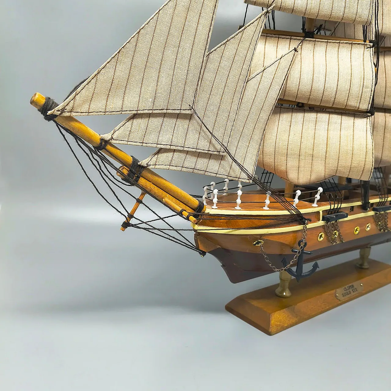 Cliper model ship, 1970s 3