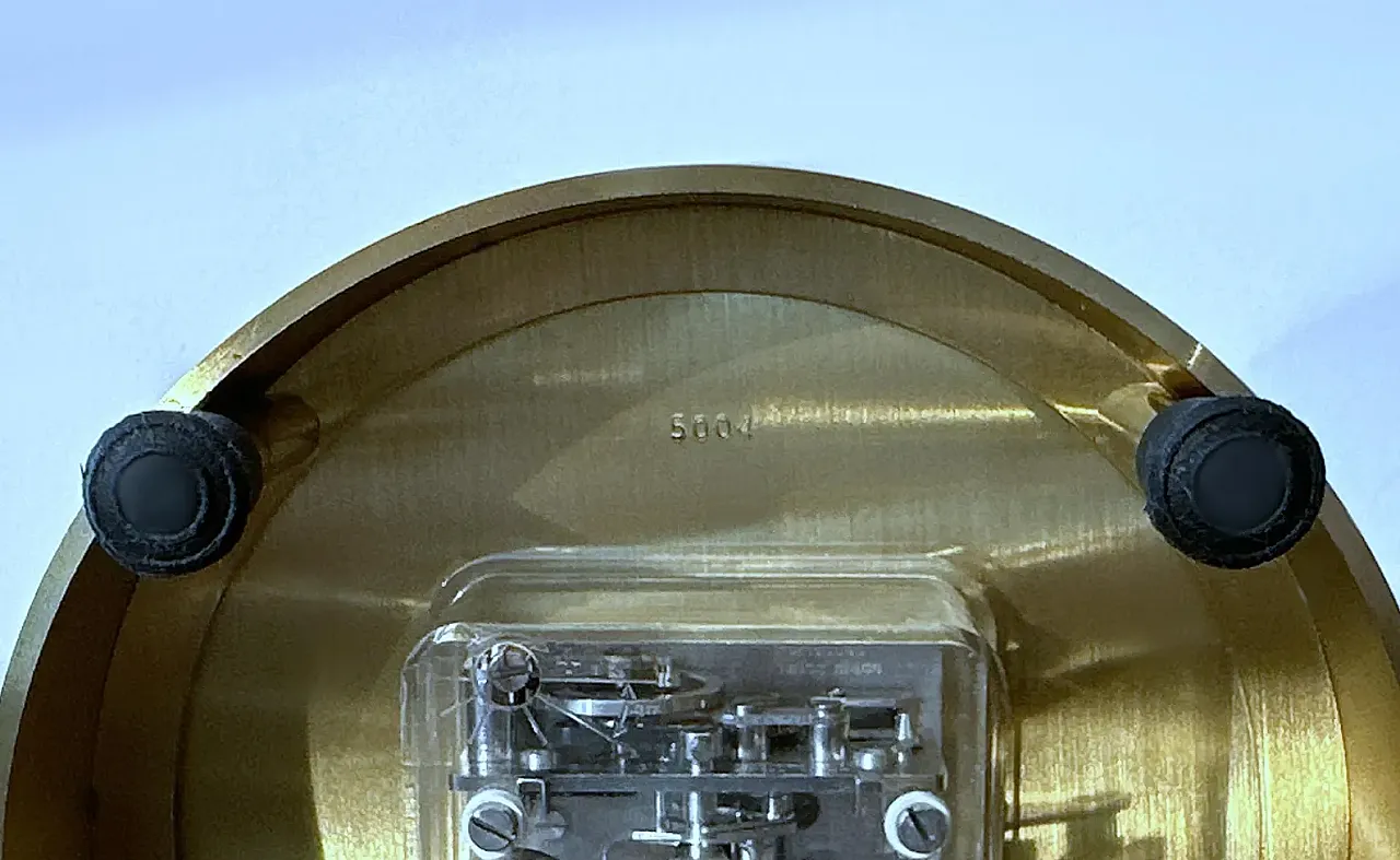 Jaeger LeCoultre table clock, Portescap REF. 5004, 1950s 11