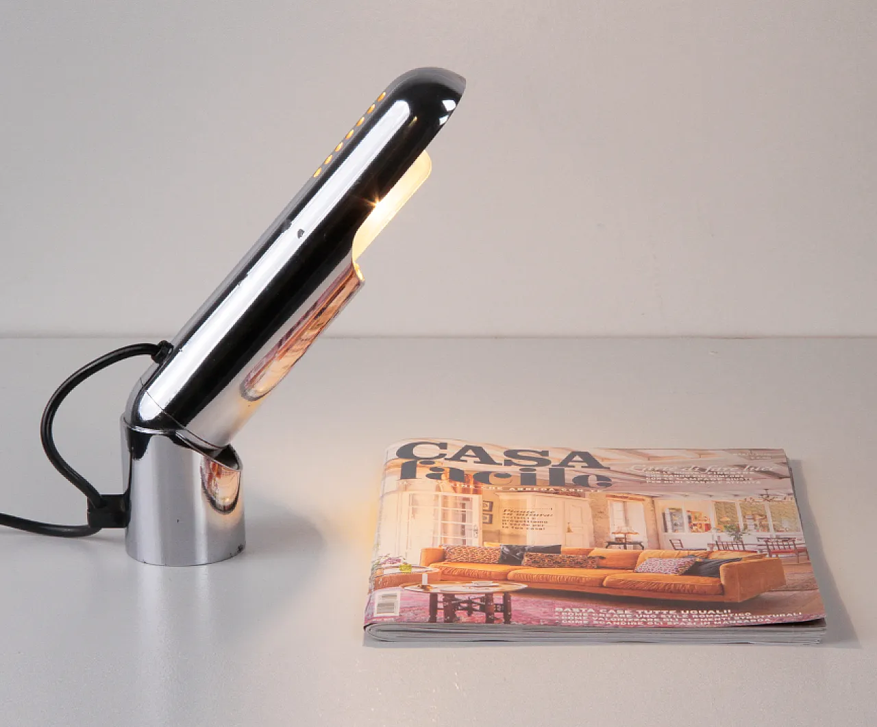 Gecko table lamp by Gianfranco Frattini for Leuka, 1970s 10