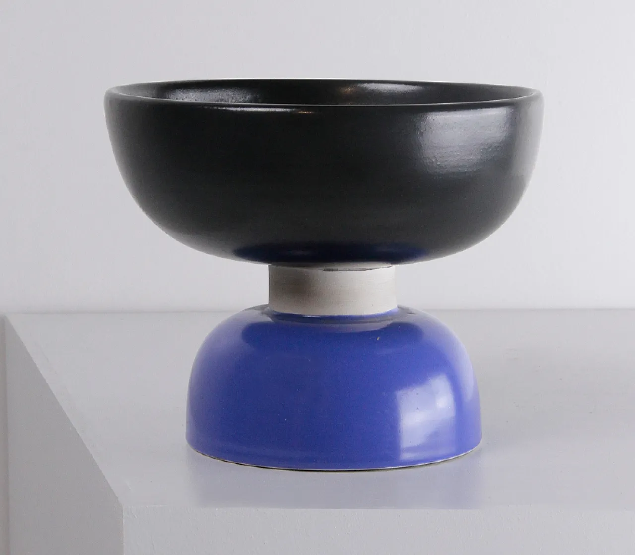 Ceramic centerpiece by Ettore Sottsass for Bitossi, 20th century 1
