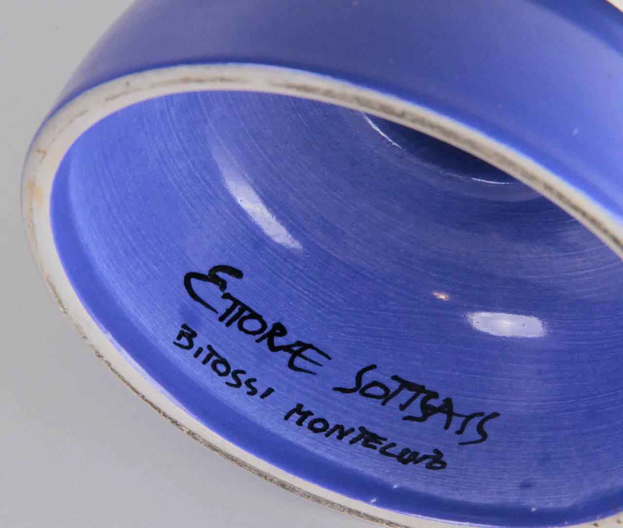 Ceramic centerpiece by Ettore Sottsass for Bitossi, 20th century 8