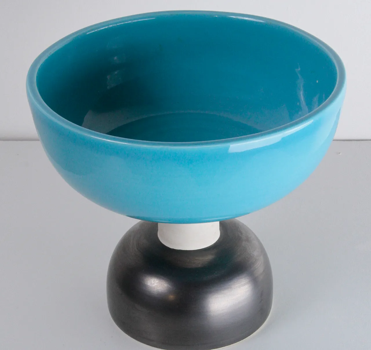Centrotavola in ceramica di Ettore Sottsass per Bitossi, '900 1