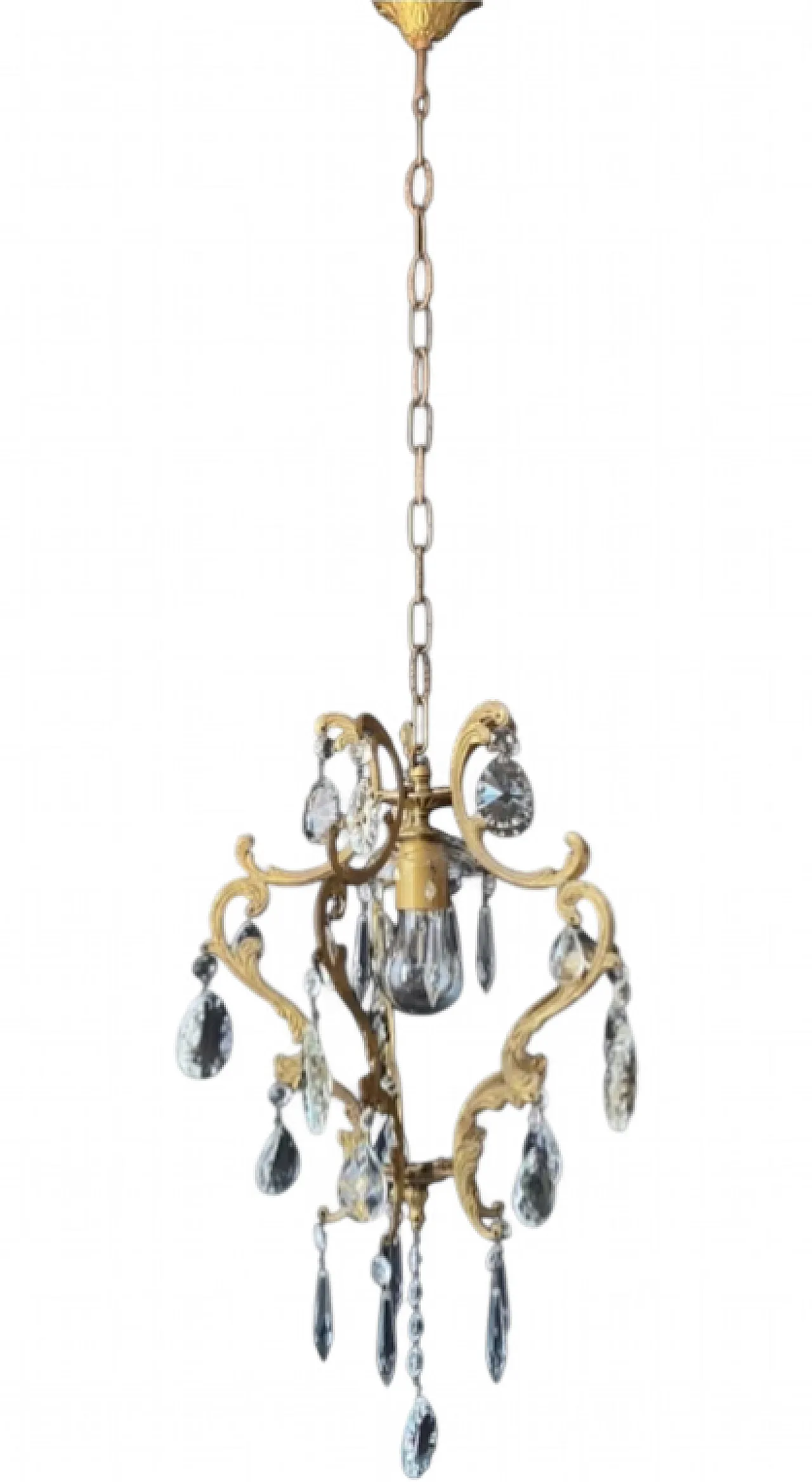 Lampadario in stile Luigi XV, '900 7