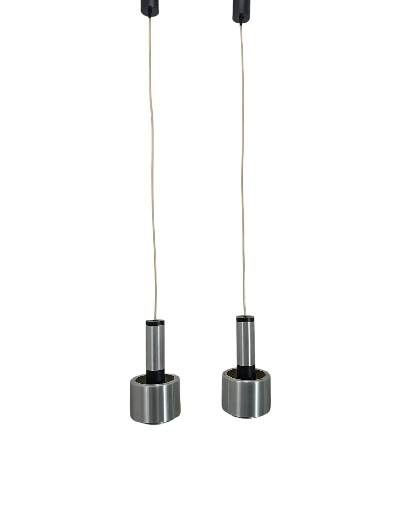 Pair of Stilnovo pendant lamps, Italy, 1960s/70s 1