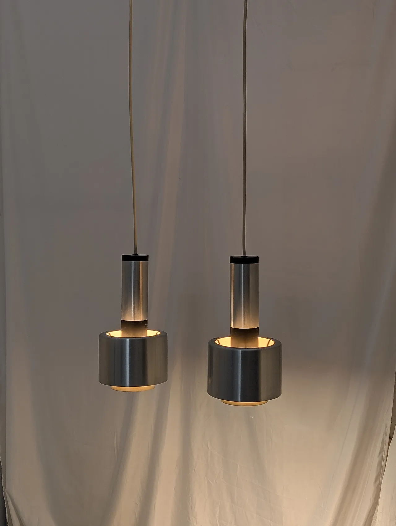 Pair of Stilnovo pendant lamps, Italy, 1960s/70s 8