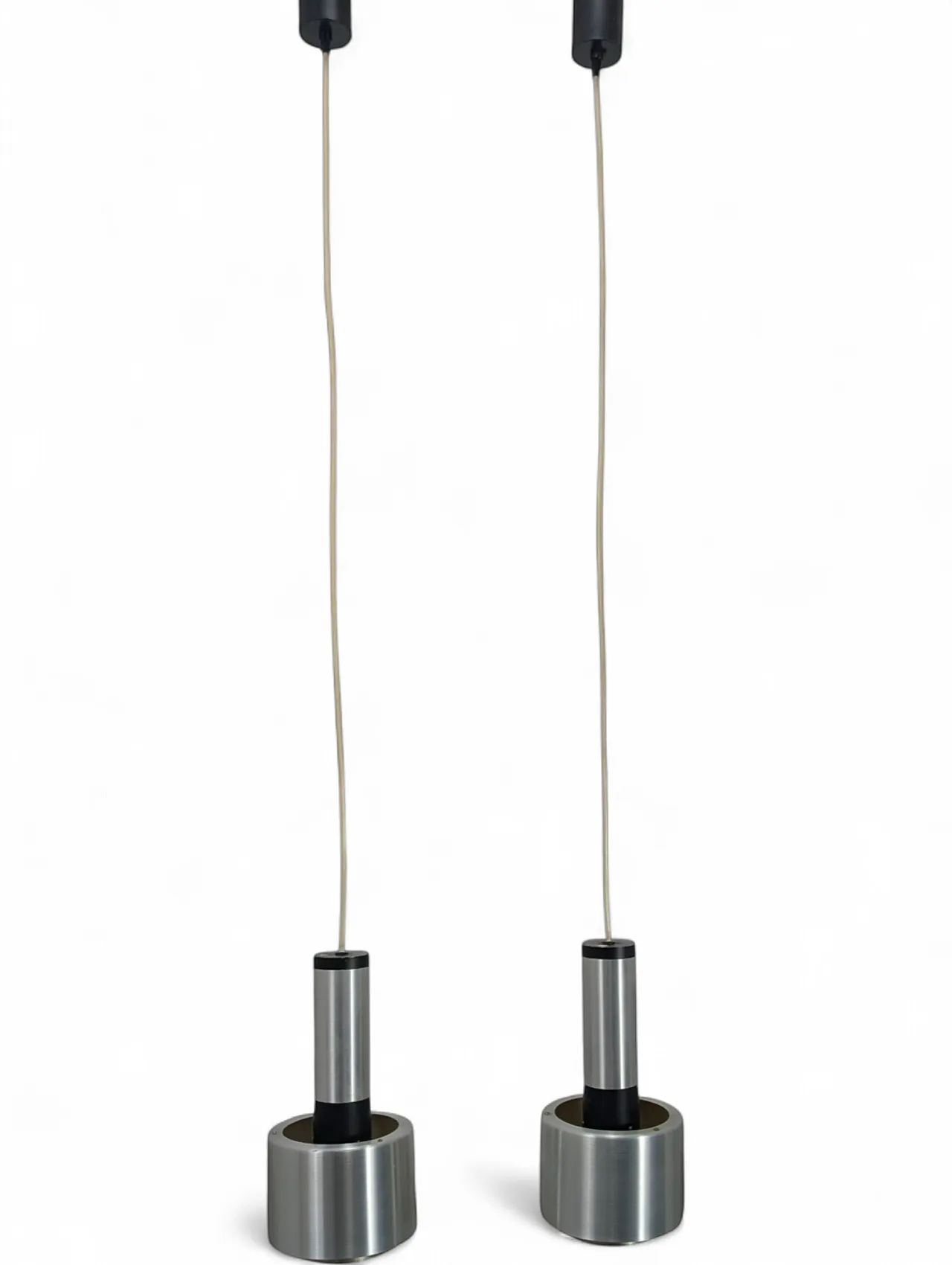 Pair of Stilnovo pendant lamps, Italy, 1960s/70s 11