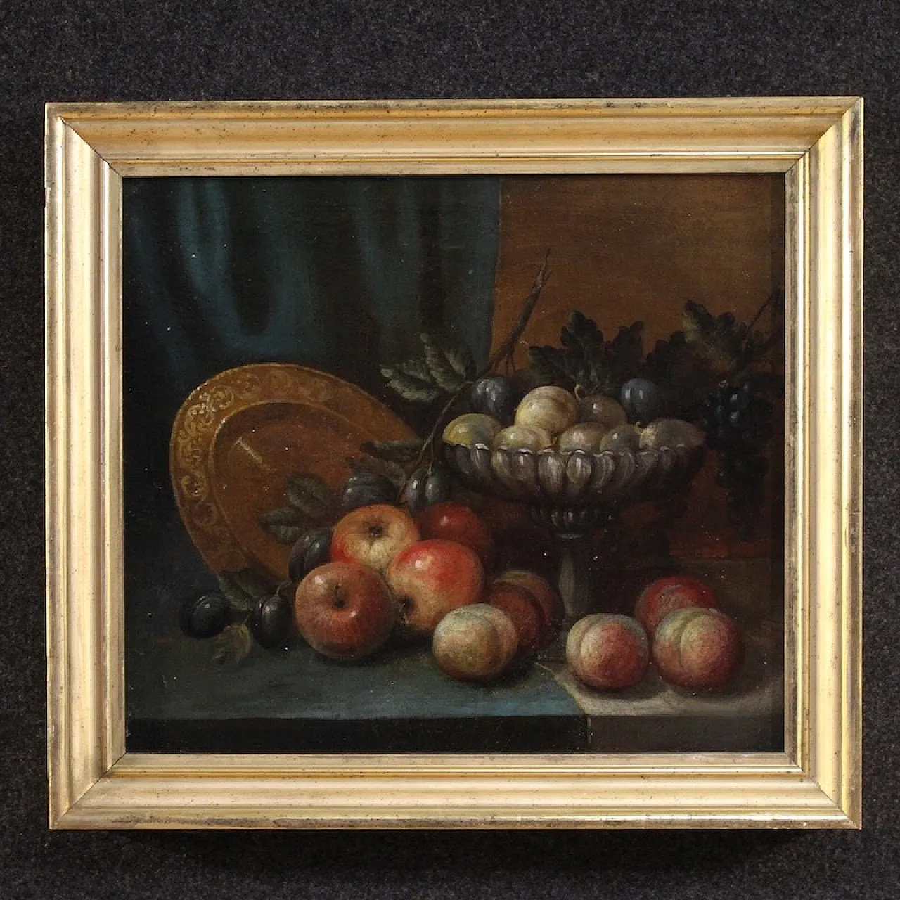 Still life, oil on canvas, mid-18th century 1
