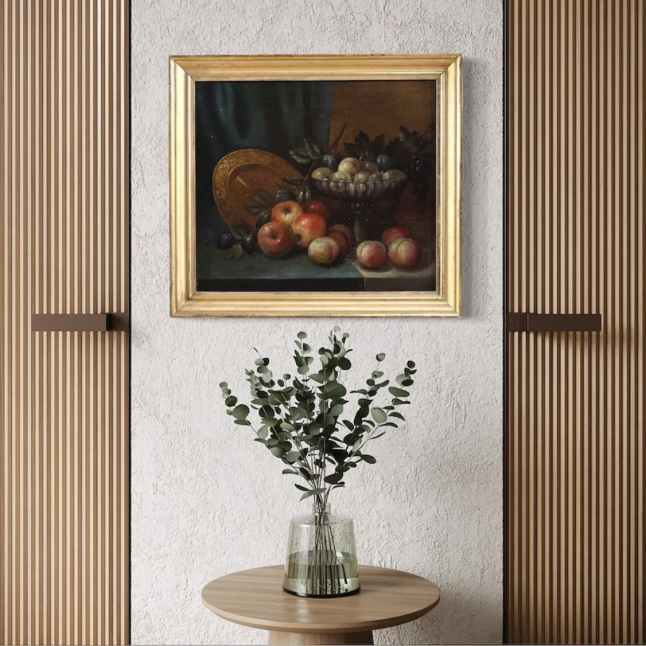 Still life, oil on canvas, mid-18th century 5