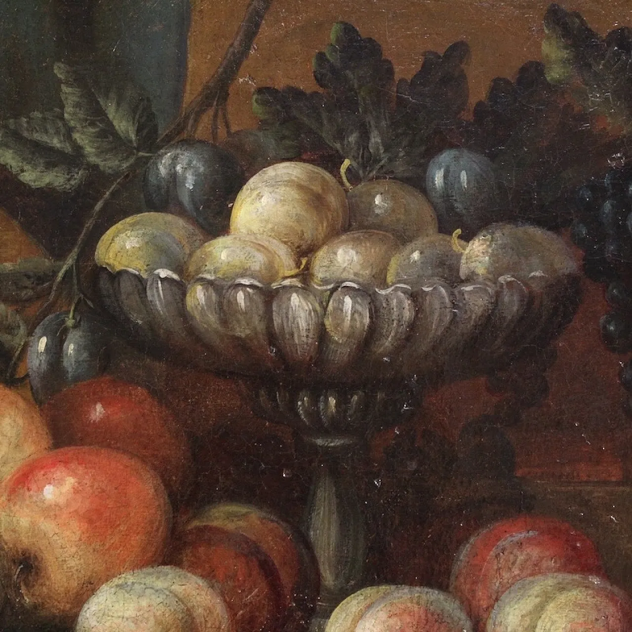 Still life, oil on canvas, mid-18th century 11
