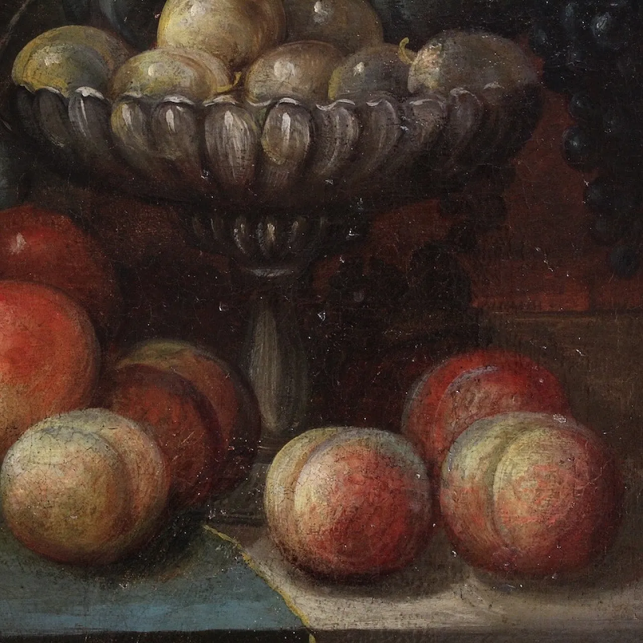 Still life, oil on canvas, mid-18th century 12