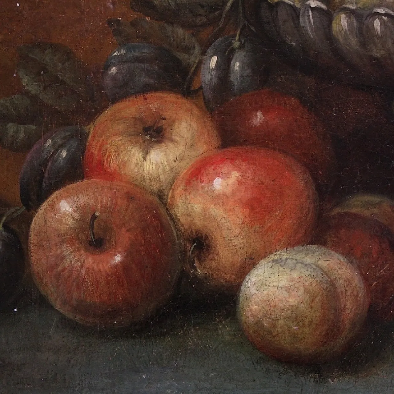 Still life, oil on canvas, mid-18th century 13