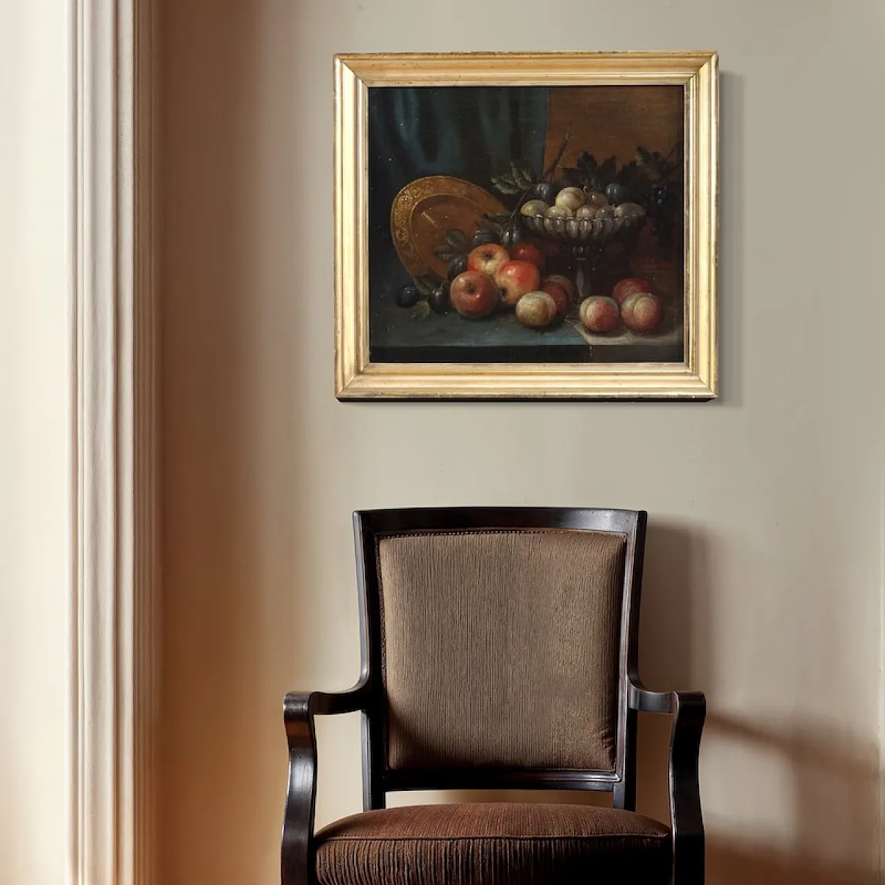 Still life, oil on canvas, mid-18th century 15
